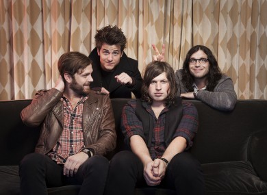 From left to right: Caleb, Jared, Matthew and Nathan Followill