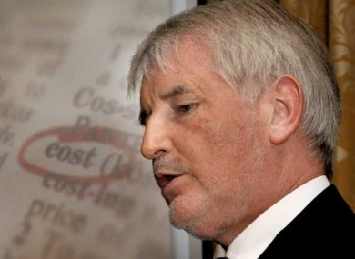 DAA chief executive Declan Collier is due bonuses of €106,000 for last year - bonuses which go against government policy.