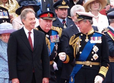 Tony and Charles - on one of their better days.
