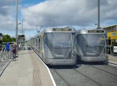 A still from a Metro West video presentation.