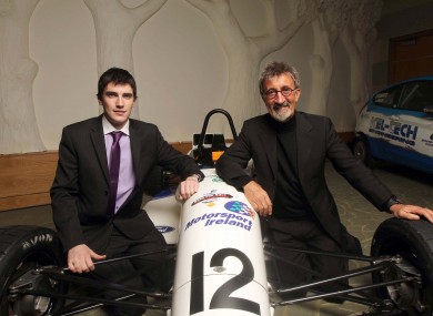 Craig Breen and Eddie Jordan today.