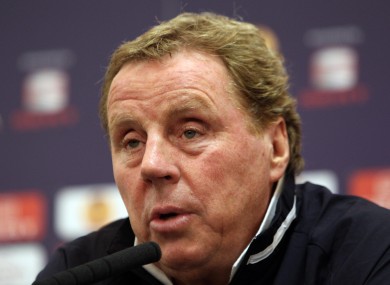 Redknapp said he was disappointed with the abuse he received from Rovers fans.