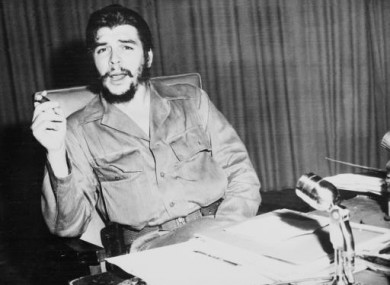 Che Guevara photographed in Havana, Cuba in October 1960.