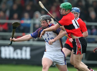 Limerick's Michael Walsh and Seamus Harnedy of Cork