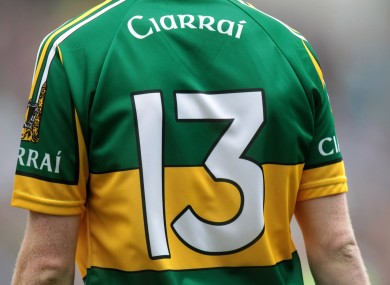 Colm Cooper: returns to the green and gold.