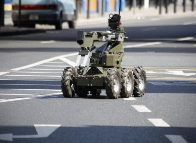 Army bomb disapal equipment (File photo)