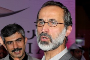 Leader of Syria's newly united opposition Ahmed al-Khatib.