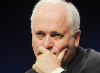 Former Taoiseach John Bruton.