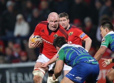 Paul O'Connell is two games into his injury comeback.
