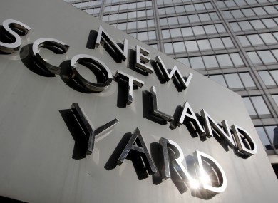 The headquarters of the Metropolitan Police in London