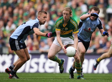 Colm Cooper in action against the Dublin defence last month.