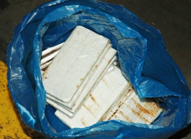 Cocaine seizure. (File photo)