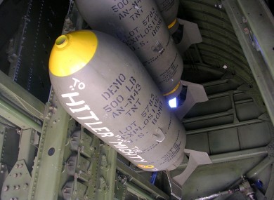 WWII-era bombs. The device discovered today in Germany was much larger.