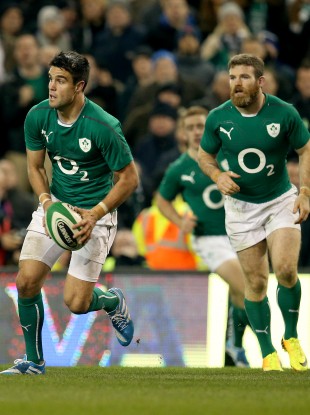 Conor Murray and Gordon D'Arcy in action against Samoa last week.