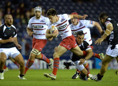 Harry Leonard kicked 10 points for Edinburgh.