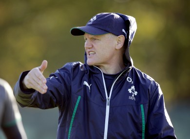 Joe Schmidt's Ireland will face three higher ranked teams this month.