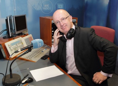 John Murray in studio this morning