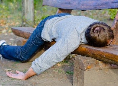 Napping on park benches during lunch is not an option in an Irish December.