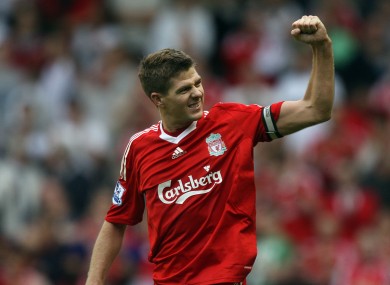 Steven Gerrard: one-team man.