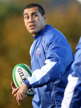 Pisi at Samoa training in Blackrock RFC.