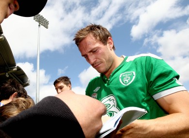 Lawrence: has 15 Irish caps.
