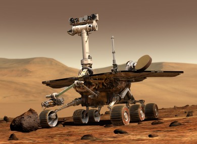 Opportunity, still chugging along.
