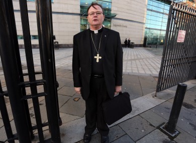 Buckley pictured outside Belfast Crown Court last month