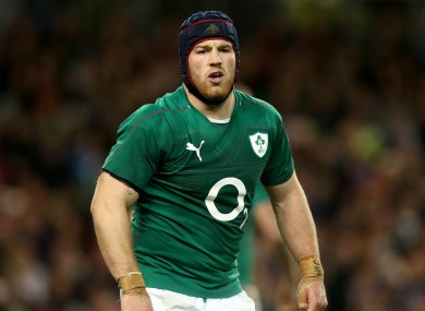 O'Brien has 30 caps for Ireland.