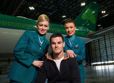 Jonny Sexton is an ambassador for Aer Lingus.