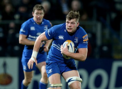 Murphy has impressed in the back row for Leinster this season.