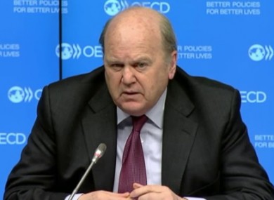 Michael Nooon speaking at OECD seminar today.