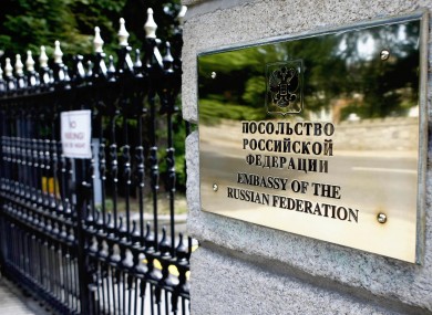 Russian Embassy, Dublin.