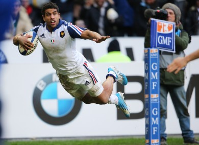 Fofana scored a try against Italy in round two.