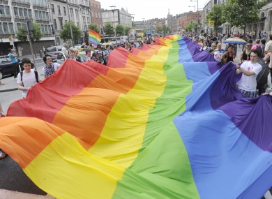 Dublin's Gay Pride Parade in 2010.